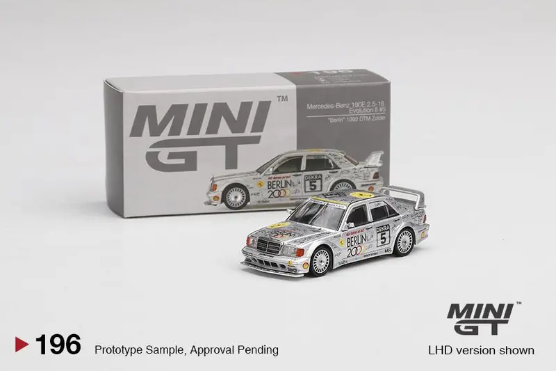 1:64 Mercedes-Benz 190E 2.5-16 Evolution Ii #5 -- Mini Gt 1