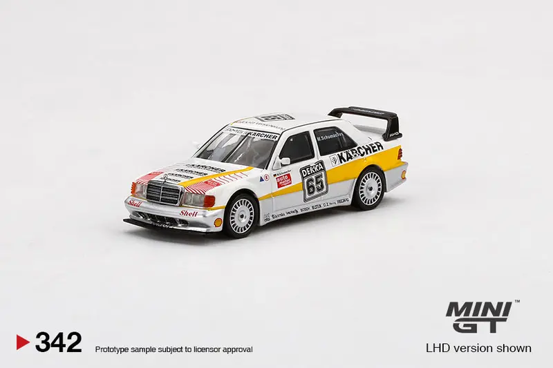 1:64 Mercedes-Benz 190E 2.5-16 Evolution Ii -- #65 Amg 1990 Dtm -- Mini Gt 1