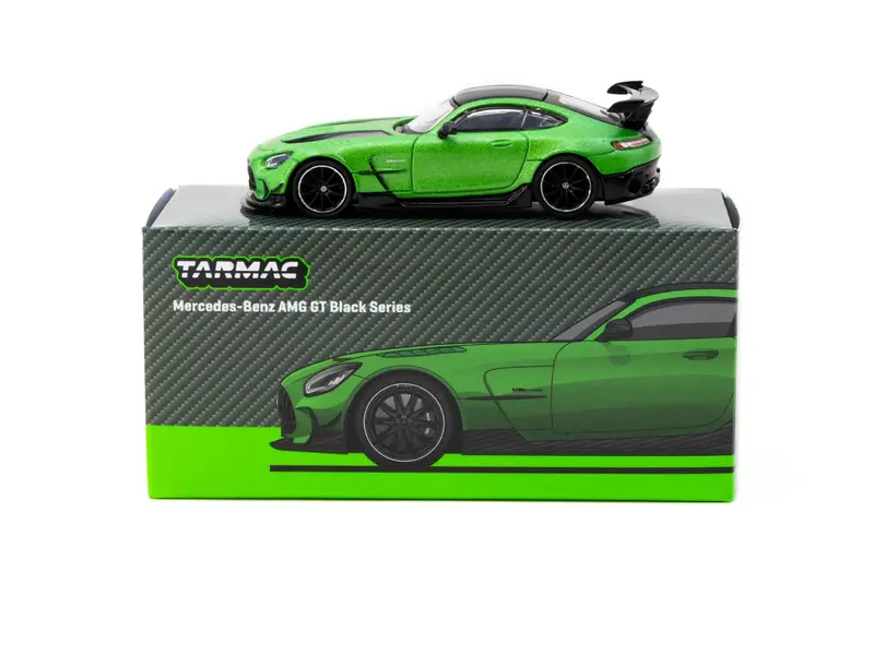 1:64 Mercedes-Benz Amg Gt Black Series -- Green -- Tarmac Works 1