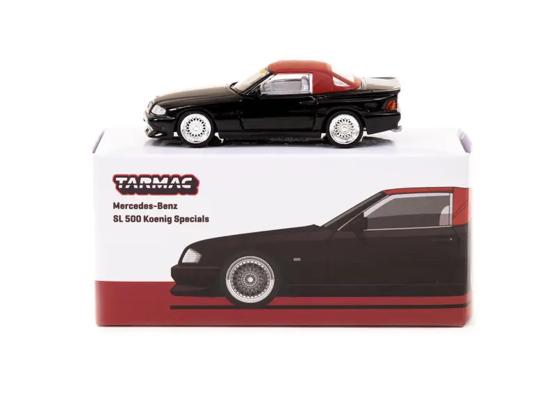 1:64 Mercedes-Benz Sl 500 (Koenig-Specials R129) -- Black -- Tarmac Works 1