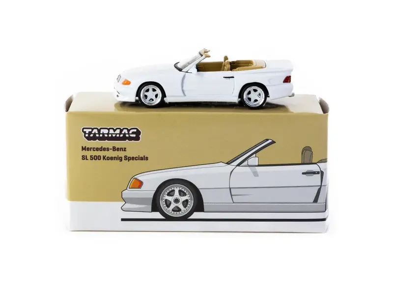 1:64 Mercedes-Benz Sl 500 Koenig Specials -- White -- Tarmac Works 1