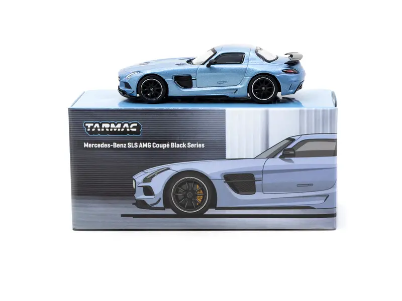 1:64 Mercedes-Benz Sls Amg Coupé Black Series -- Matte Blue -- Tarmac Works 1