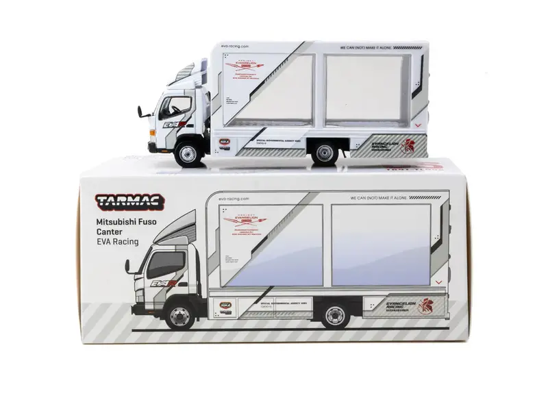 1:64 Mitsubishi Fuso Canter Truck -- Eva Racing -- Tarmac Works 1
