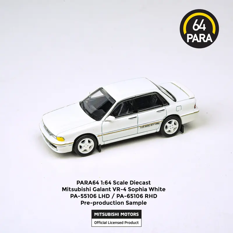1:64 Mitsubishi Galant Vr-4 -- Sophia White -- Para64 1