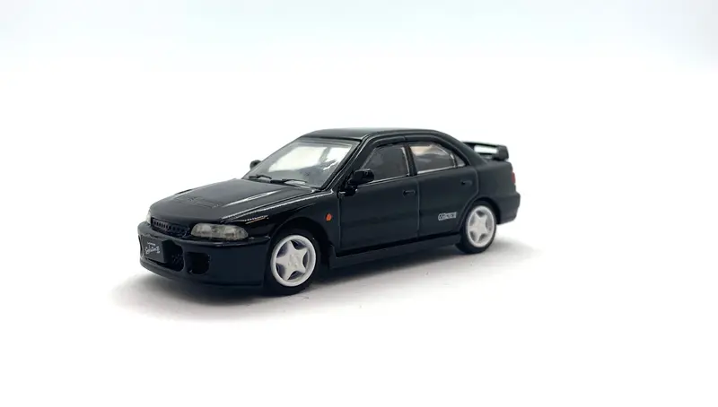 1:64 Mitsubishi Lancer Evo Ii (2) -- Black -- Bm Creations 1