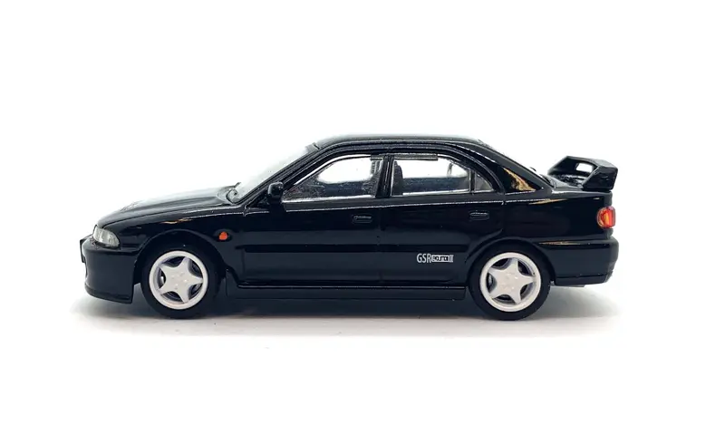 1:64 Mitsubishi Lancer Evo Ii (2) -- Black -- Bm Creations 2