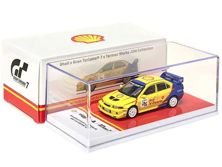 1:64 Mitsubishi Lancer Evo Vi Gsr Tm -- Shell X Gran Turismo 7 -- Tarmac Works 1