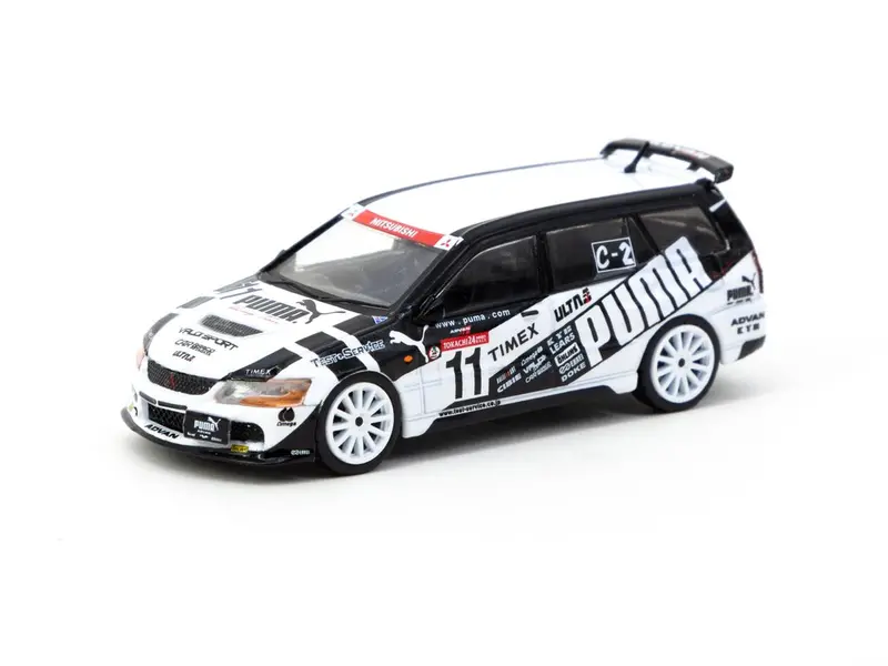 1:64 Mitsubishi Lancer Evolution Ix 9 Wagon Puma Super Taikyu 2000 24H -- Tarmac 1