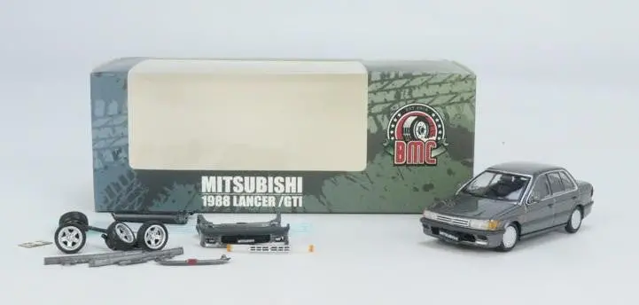 1:64 Mitsubishi Lancer Gti 1988 -- Silver -- Bm Creations 1