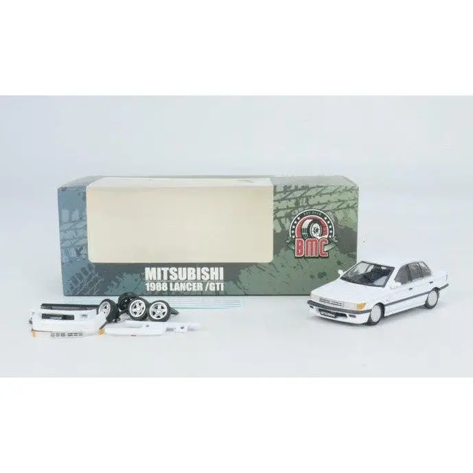1:64 Mitsubishi Lancer Gti 1988 -- White -- Bm Creations 1
