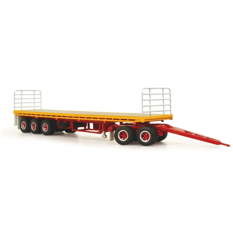 1:64 Neil Mansell Flatdeck -- Extra Trailer & Dolly -- Highway Replicas Truck 1
