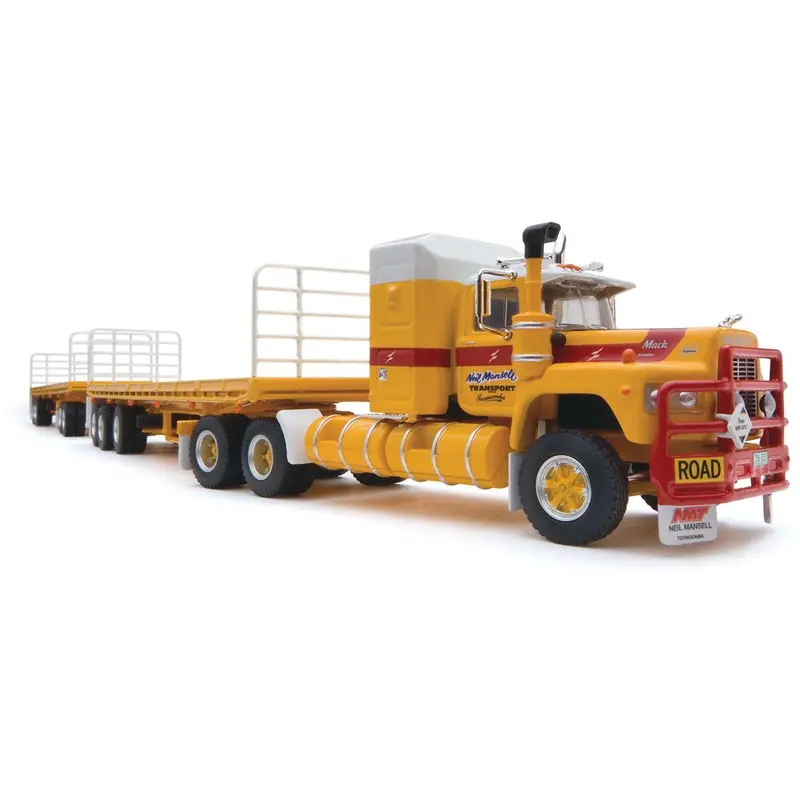 1:64 Neil Mansell Transport Road Train -- Mack Prime Mover -- Highway Replicas 1