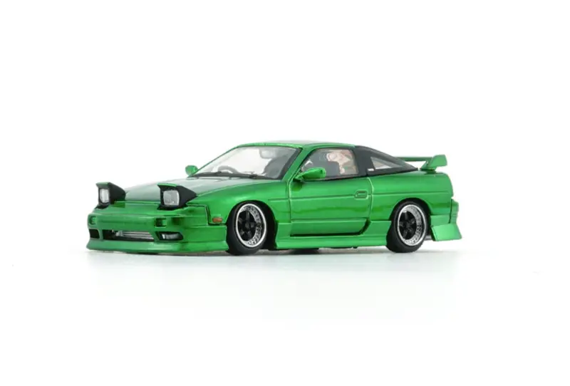 1:64 Nissan 180Sx (Prs13 Silvia) -- Metallic Green -- Bm Creations 1