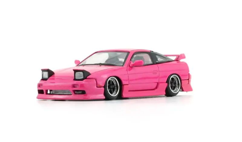 1:64 Nissan 180Sx (Prs13 Silvia) -- Metallic Pink -- Bm Creations 1