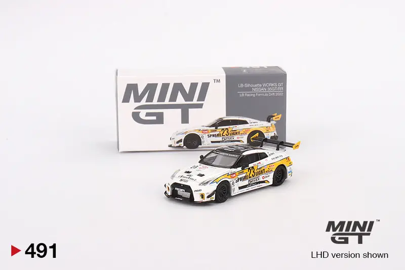 1:64 Nissan 35Gt-Rr Ver.2 Lbwk Lb-Silhouette Works Gt - Forumla Drift -- Mini Gt 1