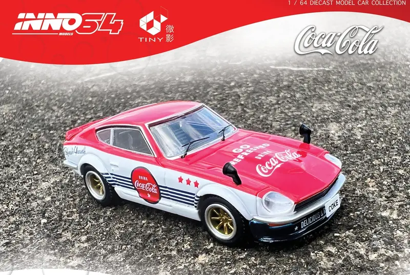 1:64 Nissan Fairlady 240Z (S30) -- Coca-Cola -- Inno64 1