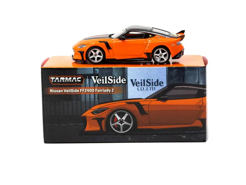 1:64 Nissan Fairlady Z Veilside Ffz400 -- Orange -- Tarmac Works 1
