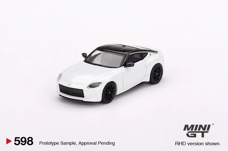 1:64 Nissan Fairlady Z Version St 2023 -- Everest White -- Mini Gt 1