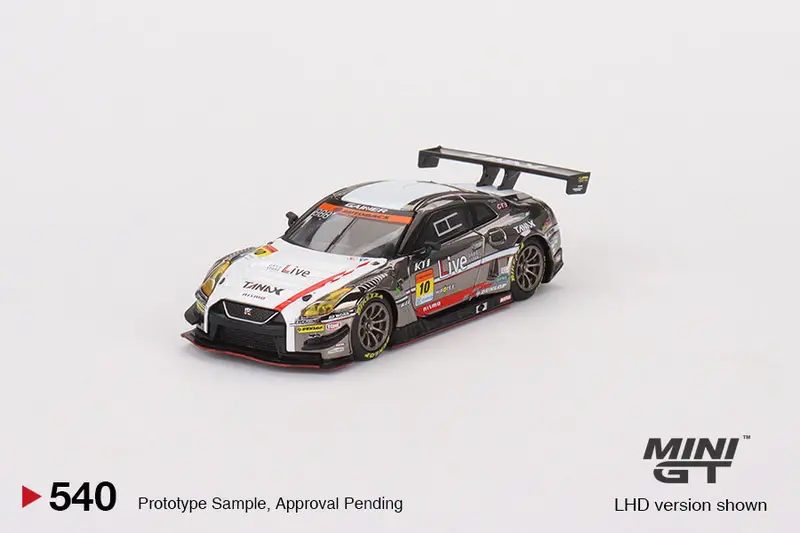 1:64 Nissan Gt-R Nismo Gt3 -- #10 Tanax Gainer 2022 Super Gt Series -- Mini Gt 1