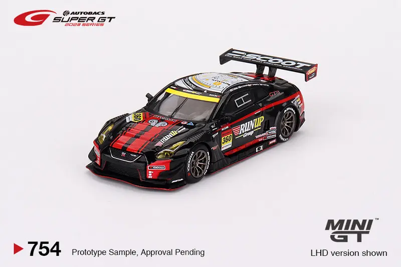 1:64 Nissan Gt-R Nismo Gt3 -- #360 Gt-R 2023 Super Gt Series -- Mini Gt 1