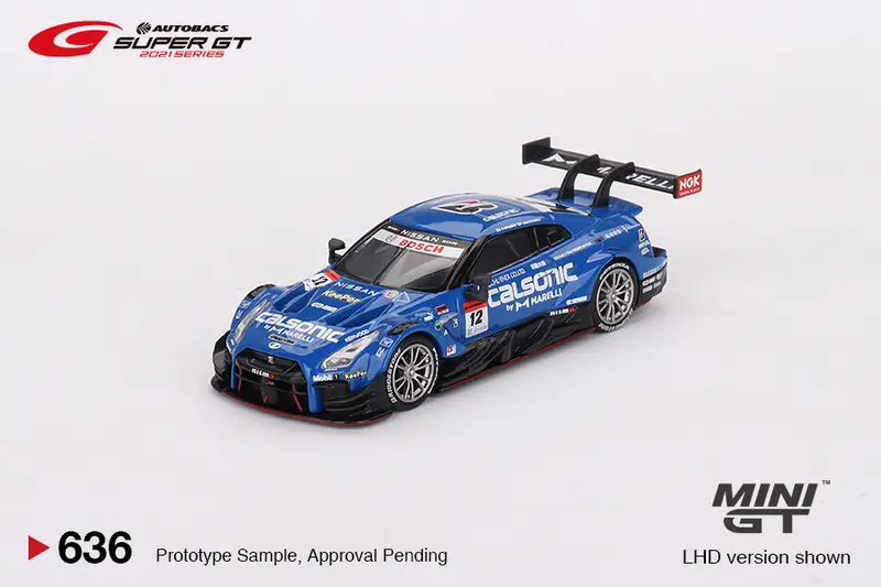1:64 Nissan Gt-R Nismo Gt500 -- #12 Team Impul 2021 Super Gt Series -- Mini Gt 1
