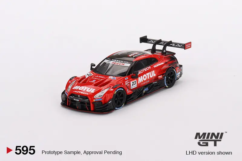 1:64 Nissan Gt-R Nismo Gt500 -- #23 “Motul Autech Gt-R" 2021 Super Gt -- Mini Gt 1
