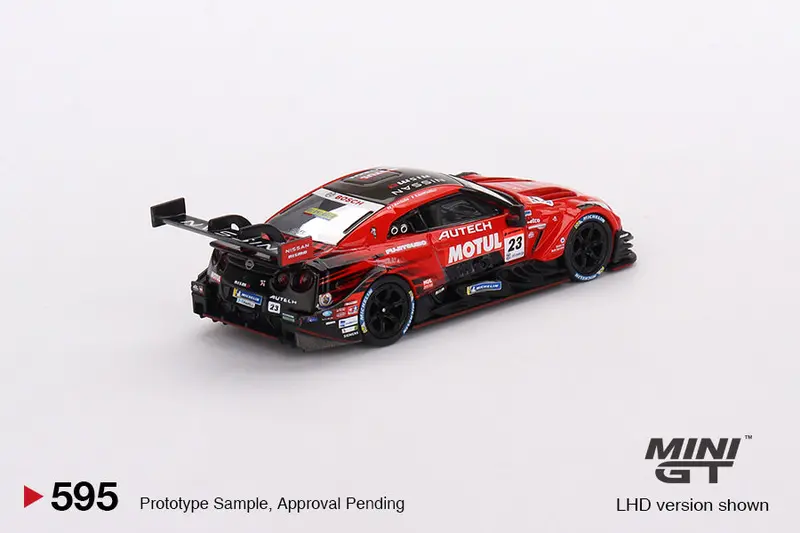 1:64 Nissan Gt-R Nismo Gt500 -- #23 “Motul Autech Gt-R" 2021 Super Gt -- Mini Gt 2