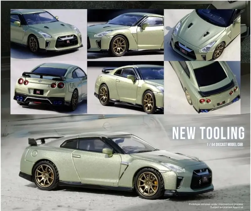 1:64 Nissan Gt-R (R35) -- Millenium Jade -- Inno64 1