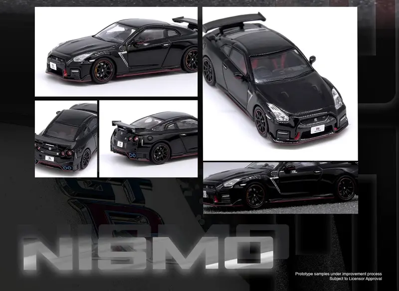 1:64 Nissan Gt-R (R35) Nismo -- Black -- Inno64 1