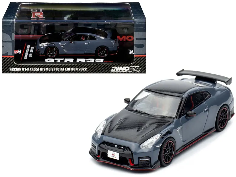 1:64 Nissan Gt-R (R35) Nismo Special Edition -- Stealth Grey -- Inno64 1