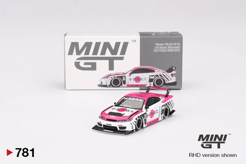 1:64 Nissan Lb-Super Silhouette S15 Silvia -- Auto Finesse Sema -- Mini Gt Mgt00 1