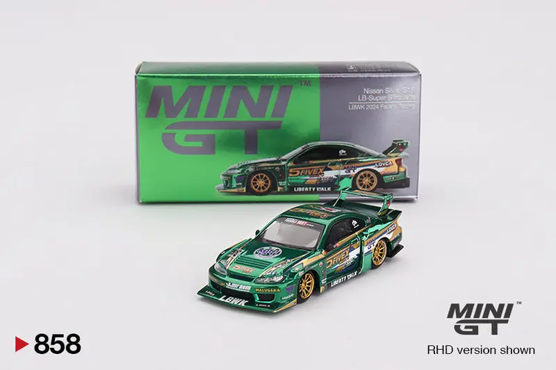 1:64 Nissan Lb-Super Silhouette S15 Silvia Lbwk - 2024 Fausto - Mini Gt Mgt00858 1