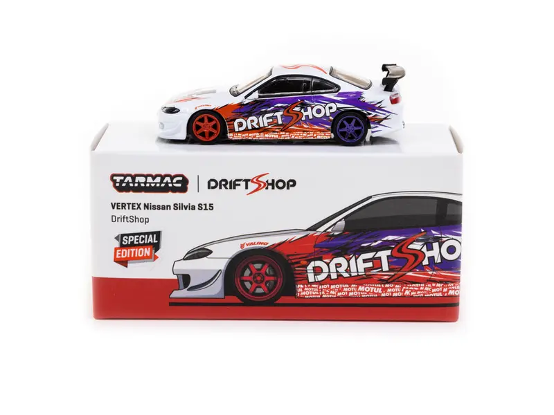 1:64 Nissan S15 Silvia Vertex -- Driftshop European Championship -- Tarmac Works 1
