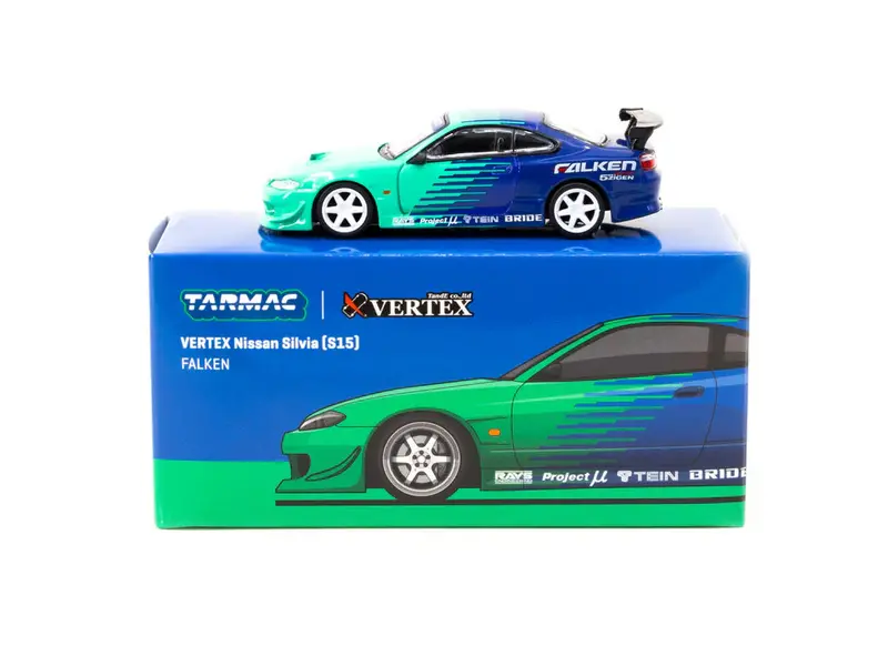 1:64 Nissan S15 Silvia Vertex -- Falken Tyres -- Tarmac Works 1