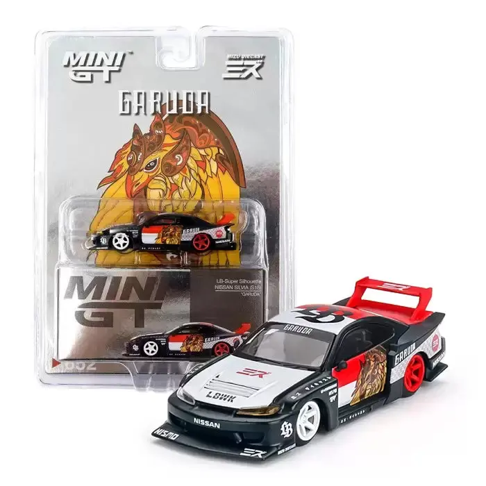 1:64 Nissan Silvia (S15) -- Lb-Super Silhouette “Garuda” -- Mini Gt X Mizu 1