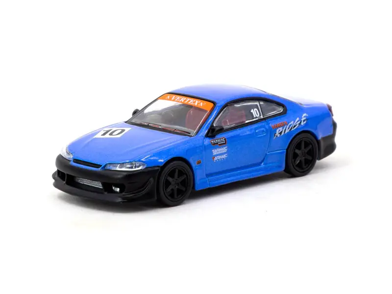 1:64 Nissan Silvia S15 Vertex - Tarmac Works 10Th Anniversary -- Tarmac Works 1