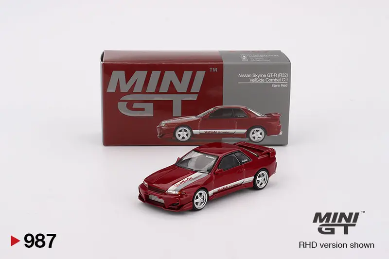1:64 Nissan Skyline Gt-R (R32) Veilside Combat C-I -- Red -- Mini Gt Mgt00987 1