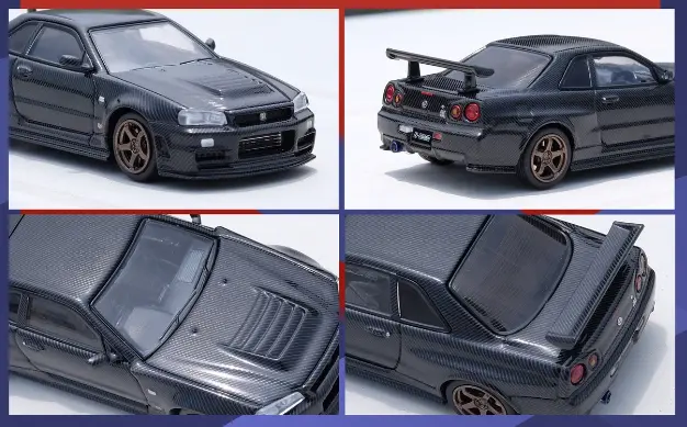 1:64 Nissan Skyline Gt-R (R34) Z-Tune - Full Carbon -- Inno64 Malaysia Expo 2023 2