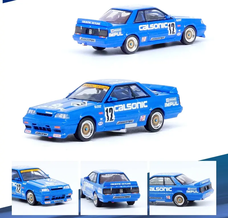 1:64 Nissan Skyline Gts-R (R31) -- #12 "Calsonic" Jtcc 1989 -- Inno64 1
