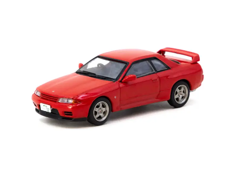 1:64 Nissan Skyline (R32) Gt-R -- Red -- Tarmac Works X J Collection 1