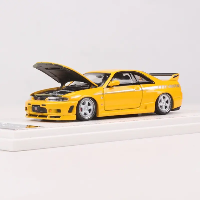 1:64 Nissan Skyline R33 Gtr 400R -- Yellow -- Focal Horizon 2