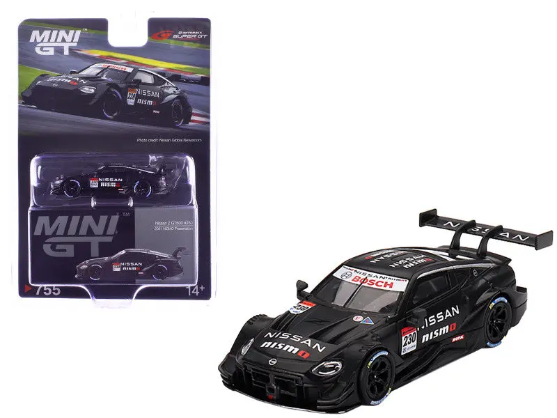 1:64 Nissan Z Gt500 -- #230 Nismo 2021 Super Gt Series -- Mini Gt Mgt00755 1