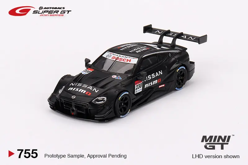 1:64 Nissan Z Gt500 -- #230 Nismo 2021 Super Gt Series -- Mini Gt Mgt00755 2