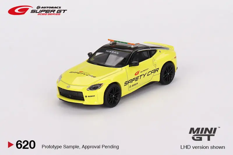 1:64 Nissan Z Performance 2023 -- 2022 Super Gt Safety Car -- Mini Gt Mgt00620 1