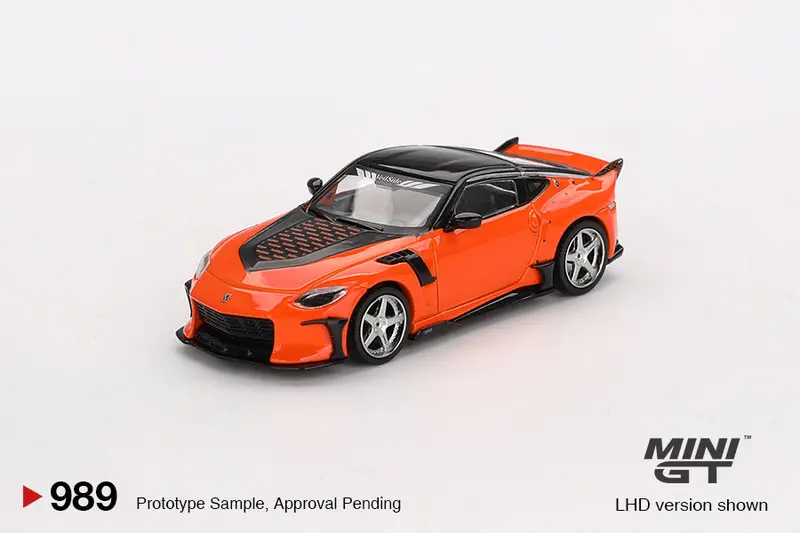 1:64 Nissan Z Veilside Fz400 -- Orange -- Mini Gt Mgt00989 1