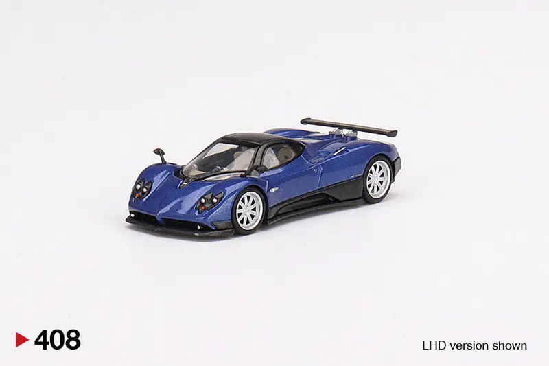 1:64 Pagani Zonda F -- Blu Argentina -- Mini Gt 1