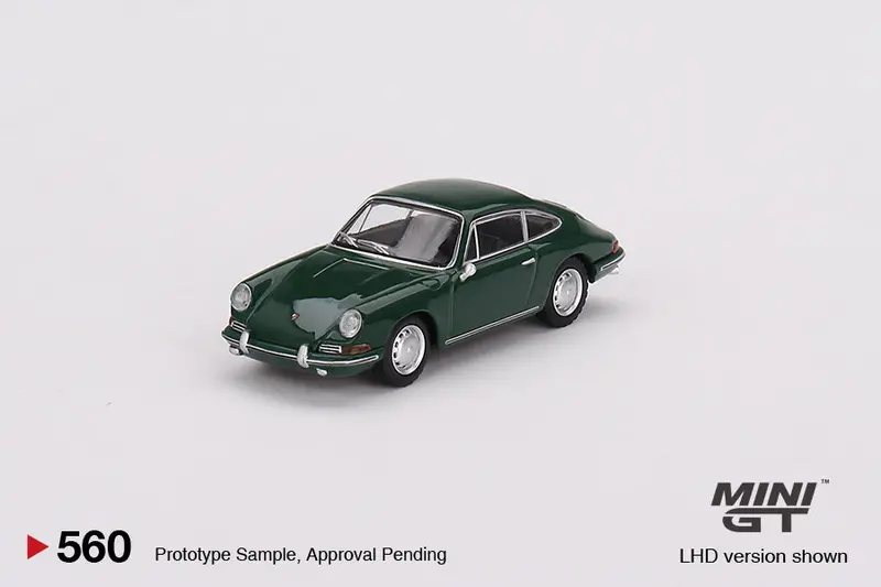 1:64 Porsche 911 (1964) -- Irish Green -- Mini Gt Mgt00560 1