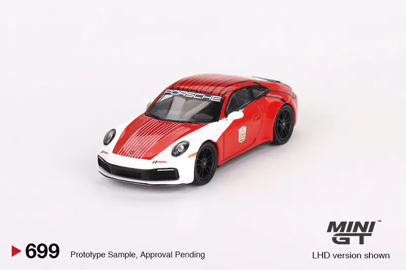 1:64 Porsche 911 (992) Carrera S -- Safety Car 2023 Imsa Daytona 24 Hrs -- Mini 1