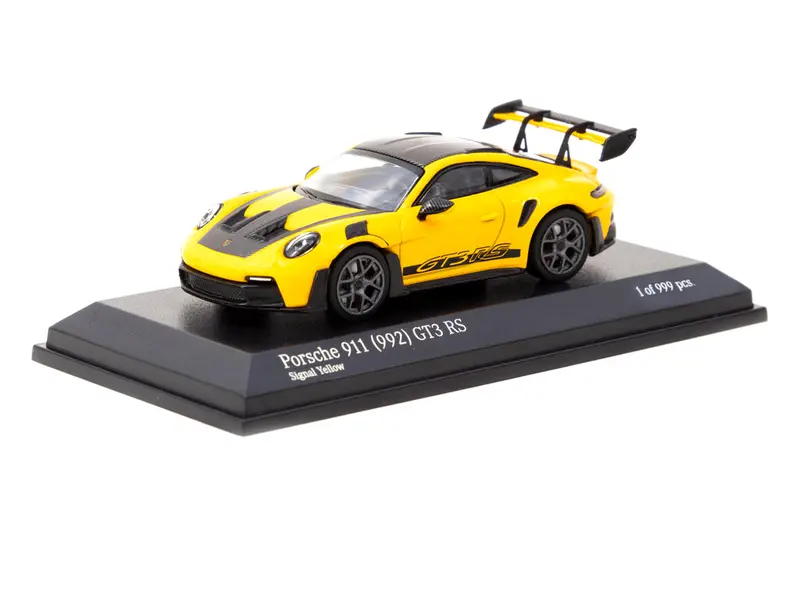 1:64 Porsche 911 (992) Gt3 Rs -- Signal Yellow -- Minichamps X Tarmac Works 1