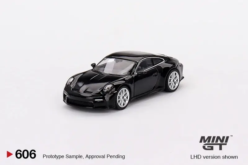 1:64 Porsche 911 (992) Gt3 Touring -- Black -- Mini Gt Mgt00606 1